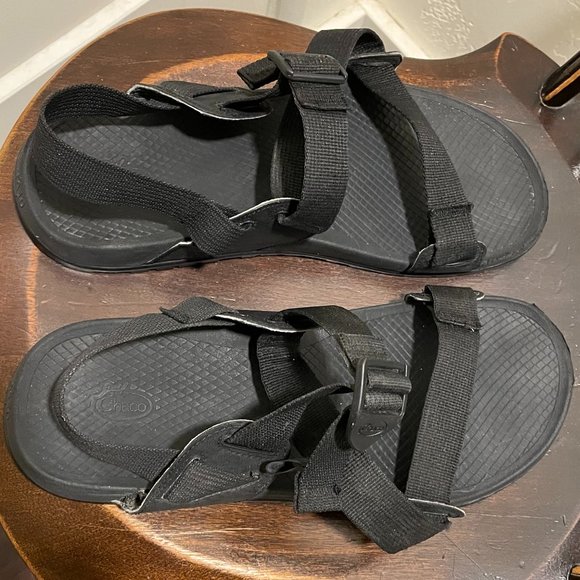 Chaco Lowdown Sport Sandals Men\'s Black Nylon - US 10 main image 4
